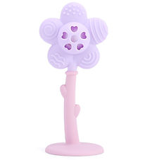 Tiny Tot Bidering - Flower - Lille/Pink