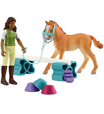Schleich Træningssæt Med Føl - 42756 - 12 Dele