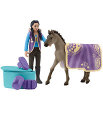 Schleich Skønhedssæt Med Kim - 42753 - 11 Dele