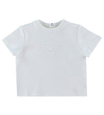 Emporio Armani T-shirt - Off White m. Logo