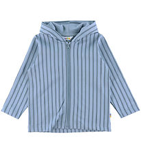 Joha Cardigan - Blå m. Striber