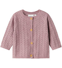 Name it Cardigan - Strik - NbfDesille - Elderberry