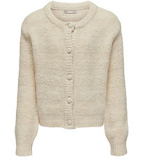 Kids Only Cardigan - Strik - KogKlarisa - Birch/Melange