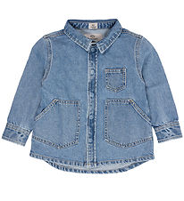 Copenhagen Colors Denimjakke - Light Blue Indigo Washed