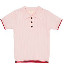 Copenhagen Colors Polo - Strik - Ballerina/Berry Comb