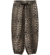 Sofie Schnoor Sweatpants - Nestussk - Light Brown Leopard