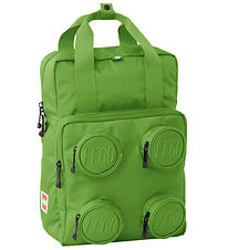 LEGO® Skoletaske - Brick - 15 L - Bright Green