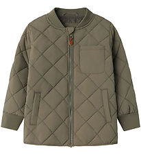 Name It Termojakke - NmmMarlin - Quilt - Dusty Olive
