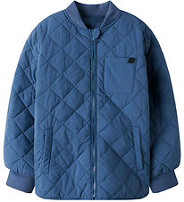 Name It Termojakke - NkmMarlin - Quilt - Sargasso Sea
