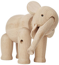 Kay Bojsen Træfigur - Elefant - Stor - 22 cm - Eg
