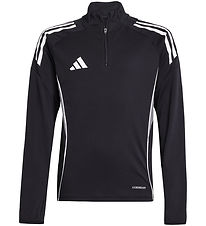 adidas Performance Træningsbluse - Tiro25C - Sort/Team Grey Four