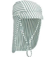 Liewood Badehat - Cecilia - UV40+ - Stripe Peppermint/Crisp Whit