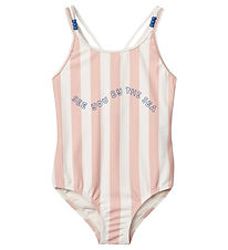 Liewood Badedragt - Suma - Stripe Sorbet Rose/Creme De La Creme