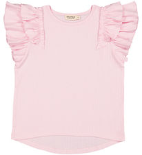 MarMar T-shirt - Modal - Tavora Frill - Cotton Candy