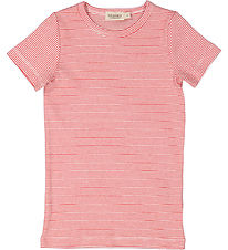 MarMar T-shirt - Rib - Modal - Tago - Red Stripe