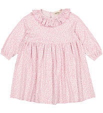MarMar Kjole - Viskose - Diora Frill - Pink Leo
