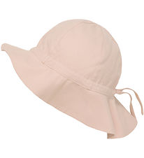 Huttelihut Sommerhat - Hør - UV20 - Mahogany Rose