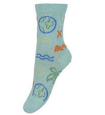 Melton Strømper - Relax - Mint