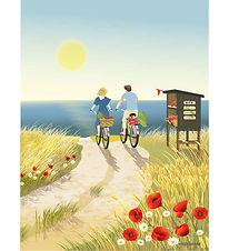 Vissevasse Plakat - 30x40 cm - Sommerliv