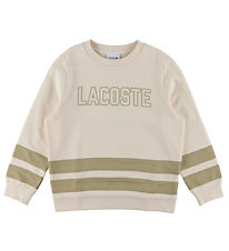 Lacoste Sweatshirt - Hvid/Beige