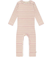 Petit Piao Heldragt - Rib - Modal - Bright Rose/Dark Off White