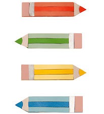 Mimi & Lula Hårclips - 4-pak - 4,5 cm - Colouring Pencil Artist