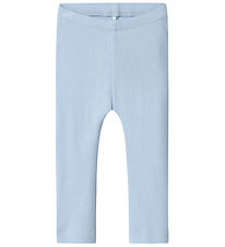 Name It Leggings - Rib - Noos - NbnKab - Chambray Blue