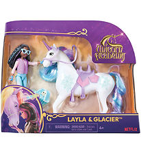 Unicorn Academy Legetøjsfigurer - 13,5 cm - Layla & Glacier