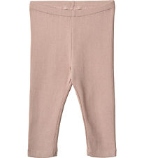 Wheat Leggings - Rib - Jules - Rose Powder