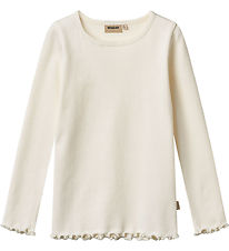 Wheat Bluse - Rib - Ida - Ivory