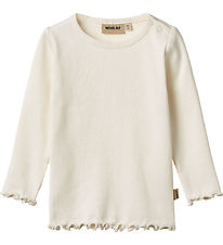 Wheat Bluse - Rib - Ida - Ivory