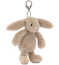 Jellycat Nøglering - 18x5 cm - Bashful Beige Bunny Bag