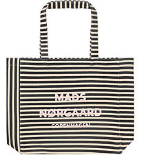 Mads Nørgaard Shopper - Recycled Boutique Athene - Black Stripe