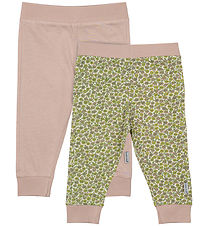Mikk-Line Leggings - 2-Pak - Adobe Rose