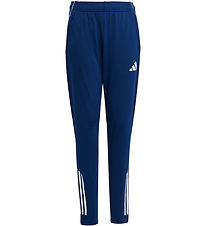 adidas Performance Træningsbukser - Tiro25C - Team Navy Blue/Cre