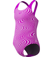 Speedo Badedragt - Digital Allover Splashback - Pink