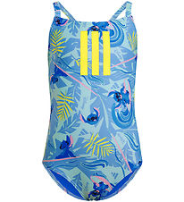 adidas Performance Badedragt - Disney Stitch - Semi Flash Aqua/P