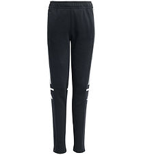 adidas Performance Sweatpants - SQ25 - Sort m. Hvid
