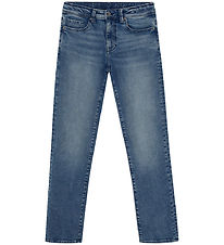 Indian Blue Jeans Jeans - Wide Straight - Medium Denim