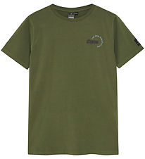 Indian Blue Jeans T-shirt - Army Earth m. Print