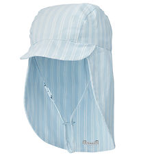 Liewood Legionærhat - Cecilia - Stripe Pure Sky/Creme De La Crem