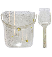 Konges Sløjd Spand/Skovl - Glitter - Lemon
