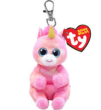 Ty Nøglering m. Bamse - Beanie Bellies - 10 cm - Skylar