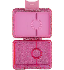 Yumbox Madkasse m. 3 Rum - Bento Snack - Sparkle Pink