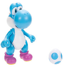 Super Mario Figur - 10 cm - Light-Blue Yoshi