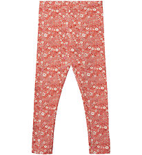 Wheat Leggings - Jules - Coral Flowers