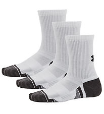 Under Armour Strømper - 3-pak - Hvid m. Grå