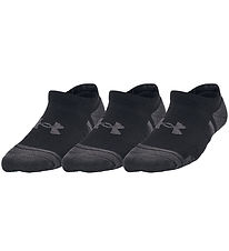Under Armour Ankelstrømper - 3 Pak - Sort/Grå