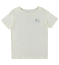 Roxy T-shirt - Day And Night Vintage - Egret m. Print