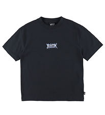 Quiksilver T-shirt - Mercury Chrome Lightning - Sort m. Print